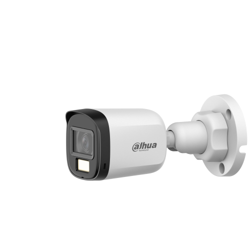 Dahua HAC-B1A21P-U-IL-A-0360B 2 MP Bullet AHD Güvenlik Kamerası - Smart Dual Light, Dahili Mikrofon