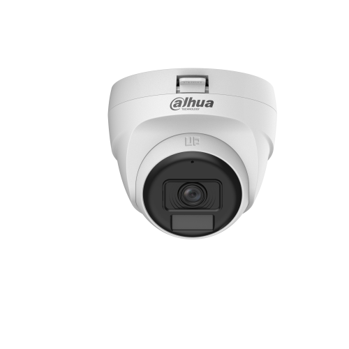 Dahua HAC-T1A21P-U-IL-A-0280B 2 MP Dome AHD Güvenlik Kamerası - Smart Dual Light, Dahili Mikrofon