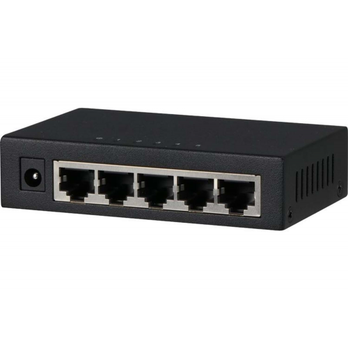 DAHUA PFS3005-5GT-L, 5 Port, Gigabit, Yönetilemez, Masaüstü Switch