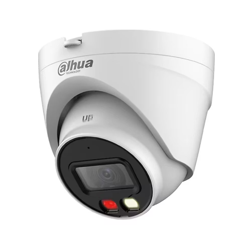 DAHUA IPC-HDW1439V-SA-IL 4Mpix, 2,8mm Lens, Entry Smart Dual Light Fixed-Focal Eyeball, H265+, 30Mt Gece Görüşü, IP67, Mikrofonlu, PoE Dome IP Kamera