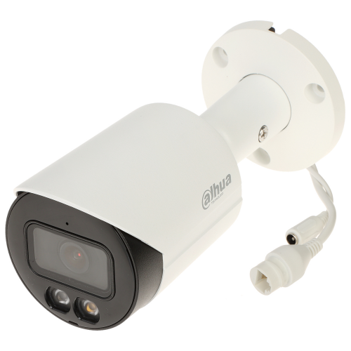 DAHUA IPC-HFW2449S-S-IL, 4Mpix, Wizsense, Dual Smart Light, 3,6mm Lens, H265+, 30Mt Gece Görüşü, IP67, Dahili Mikrofon, PoE Bullet IP Kamera