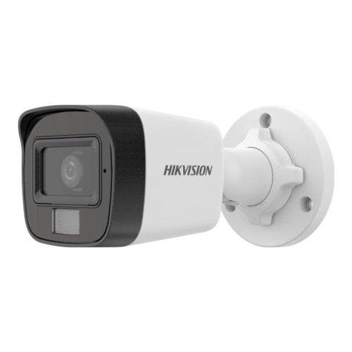 HIKVISION DS-2CD1021G2-LIUF 2Mpix, 2,8mm Lens, H265+,20Mt Gece Görüşü, Hybrid Light, SD Kart,Dahili Mikrofon, PoE, Bullet IP Kamera