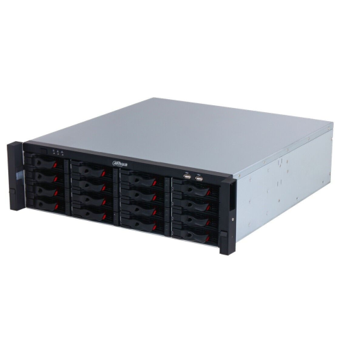 DAHUA NVR616H-128-XI, 128Kanal, 32Mpix, H265+, 16 HDD, 1080P Kayıt, 1024 Mbps Bant Genişliği, 4 Port 2500 Mbps LAN, RAID 0/1/5/6/10 NVR